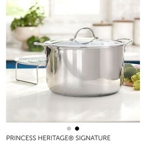 Princess House Heritage Stainless Steel Stockpot